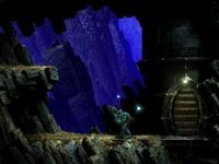 une photo d'Ã©cran de Oddworld - L exode d Abe sur Sony Playstation